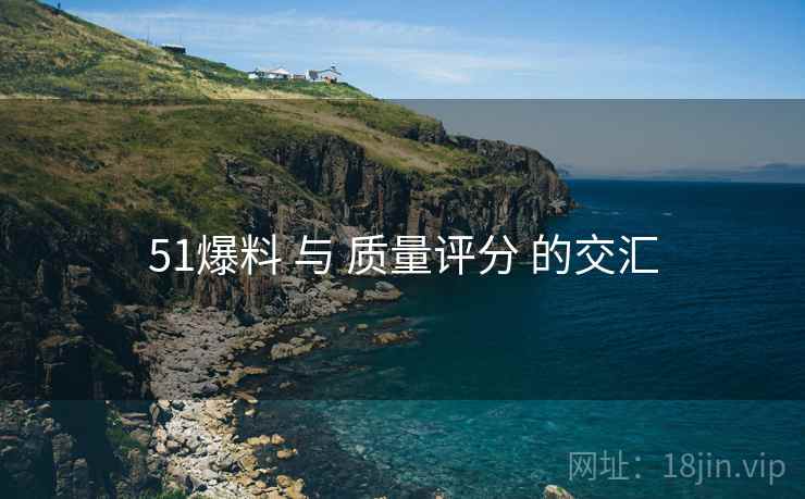 51爆料 与 质量评分 的交汇