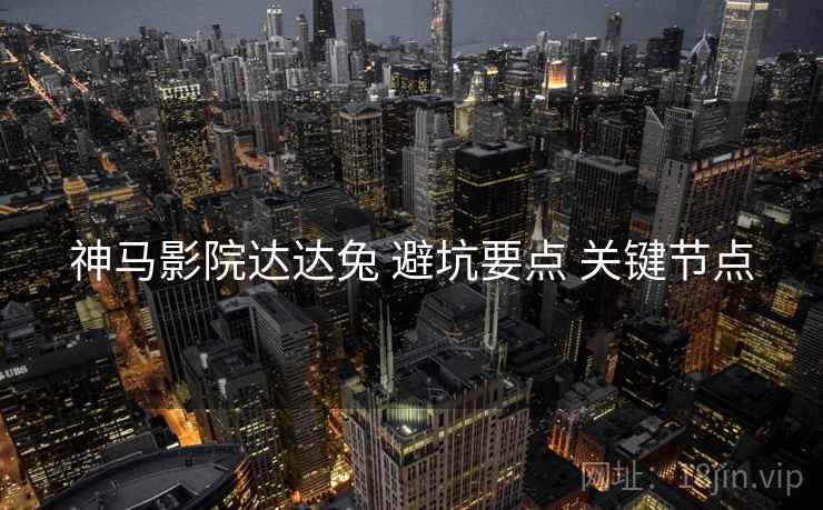 神马影院达达兔 避坑要点 关键节点